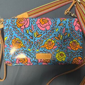 Consuela Vibrant Floral Crossbody Bag